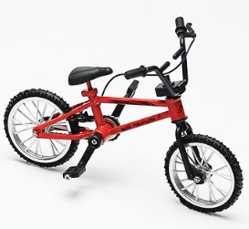Mini Dedo de aleación BMX para niños, bicicleta multifuncional, opciones de colores, juguete: B1