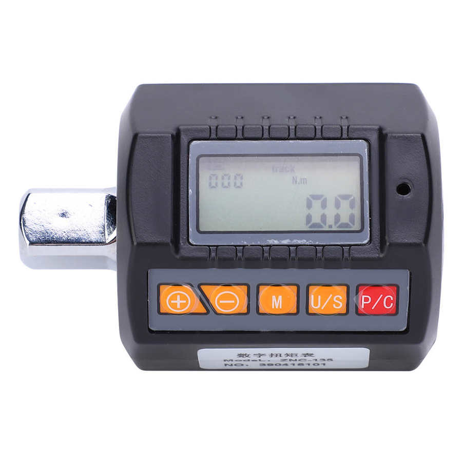 ZNC-135/ZNC-200/ZNC-30 Digital Display Torsion Meter Portable High Accuracy Wrench Adapter Torque Meter: ZNC-135