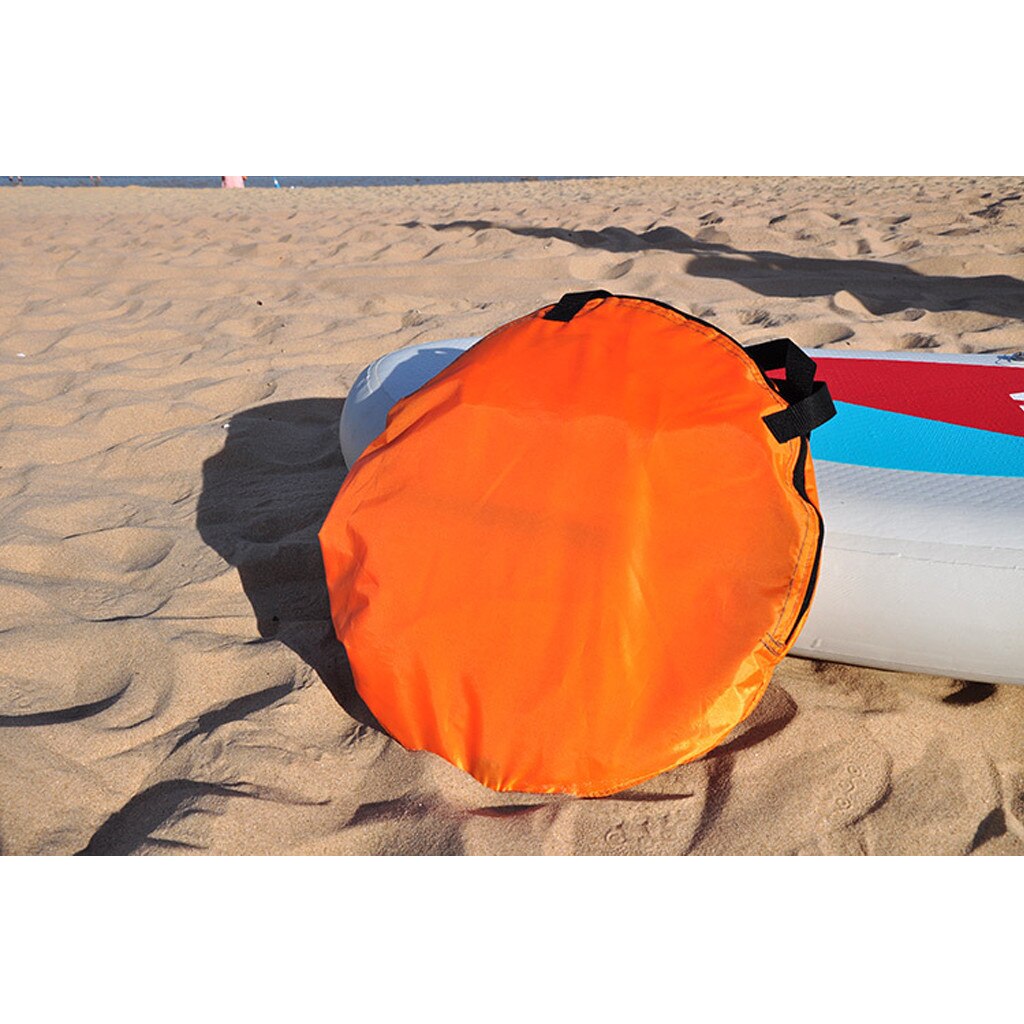Orange foldbar kajak downwind kit popup board vind padle båd vind sejl kajak kano oppustelig båd sejlbåd tilbehør #g4