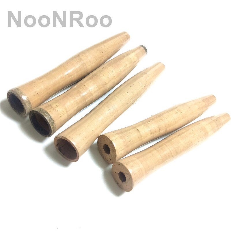 NooNRoo half & full wave fly rod grips AA/ AAA grade with rubber cork , fishing rod Handle