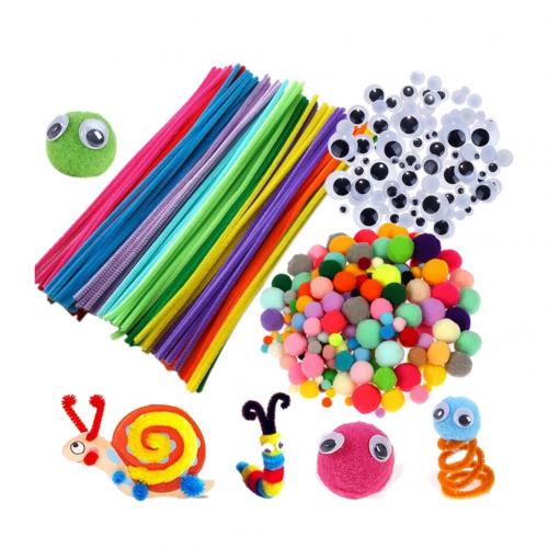 Sneeuwpop Pom Pom Kunst Knutsel Sets