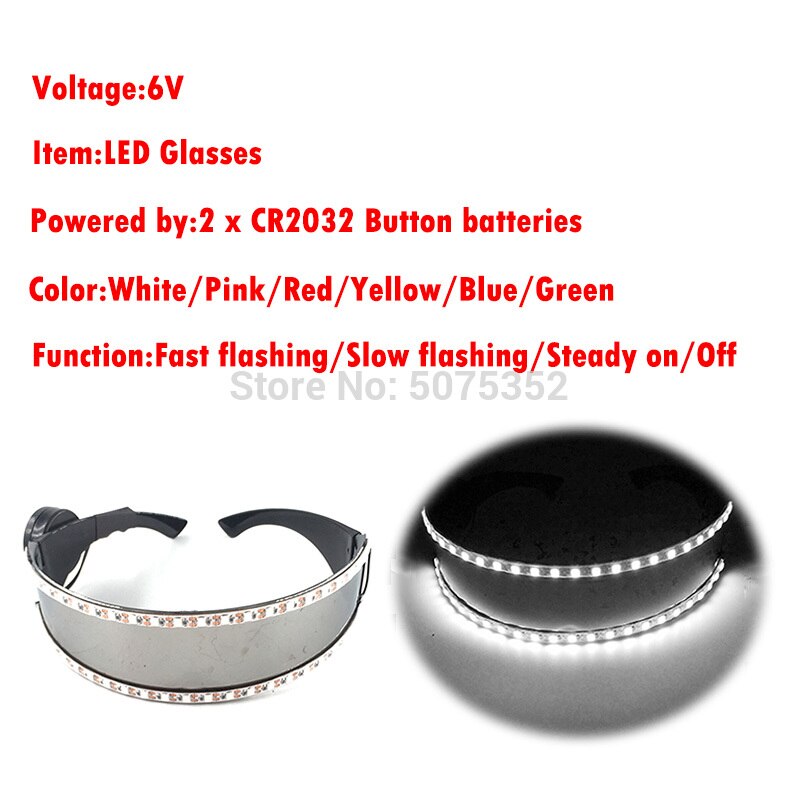 Neue LED Licht hoch Sonnenbrille Coole Leucht Gläser für DJ tanzen Party Bühne Zeigen Licht Brillen Liefert Kostüm Requisiten