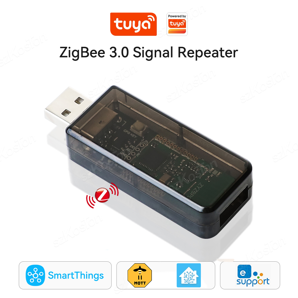 eWeLink APP ZigBee 3.0 USB Signaalversterker Extender Signaal Repeater voor Tuya Home Assistant SmartThings ZigBee2MQTT Tasmota