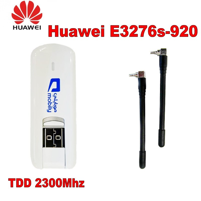 Huawei 4G LTE usb modem dongle 150 M Huawei E3276S-920 Huawei 3G Modem plus 2 stks antenne