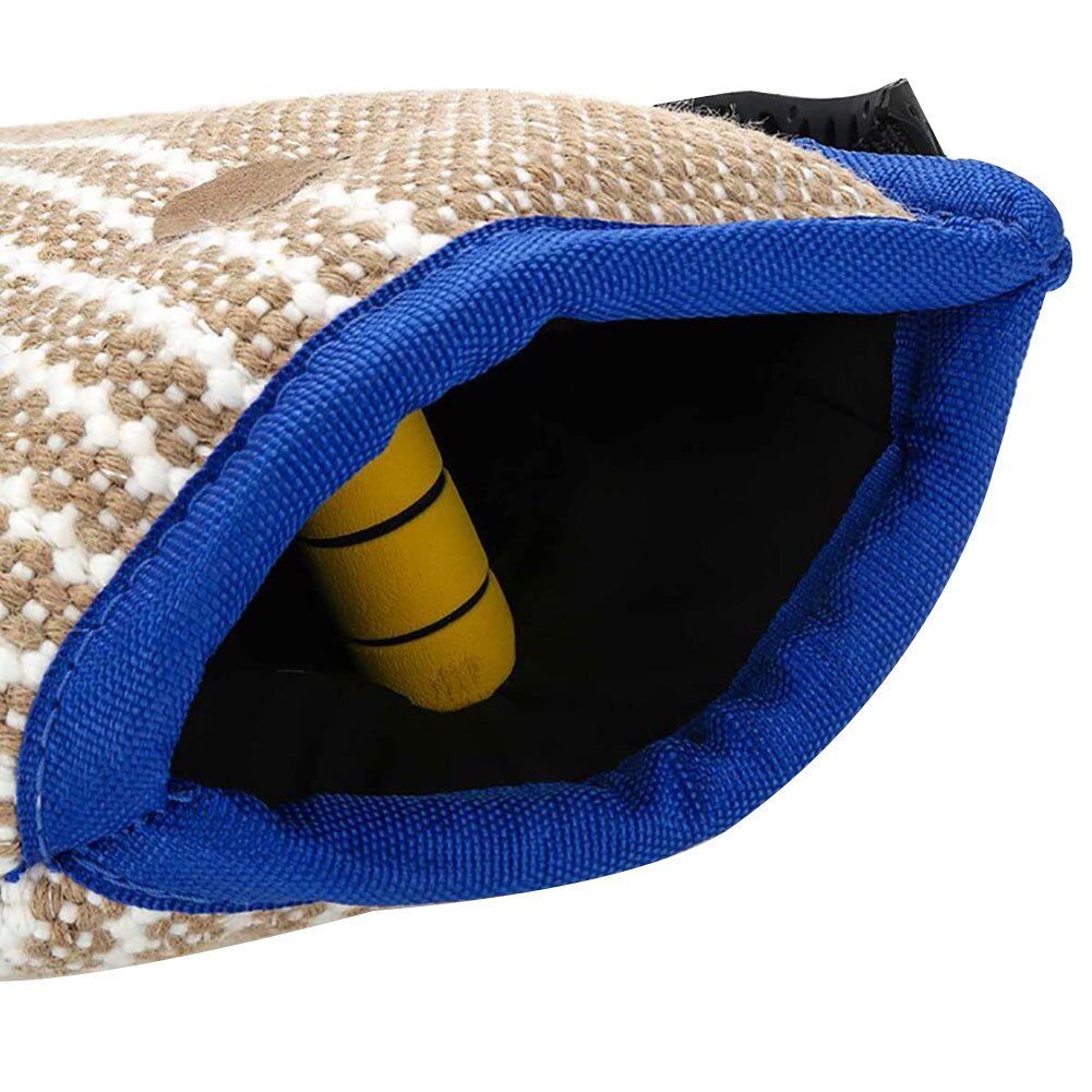 Malinois perro pastor Entrenamiento de mascotas morder remolcadores protección espesar ropa de manga de brazo para entrenamientos de perros