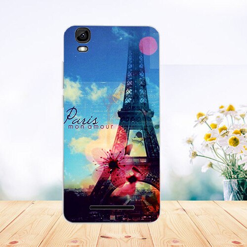 Zagter soft tpu fundas sheer for highscreen easy l pro cases silikone malet wolf rose cat case til highscreen easy l pro cover: C063