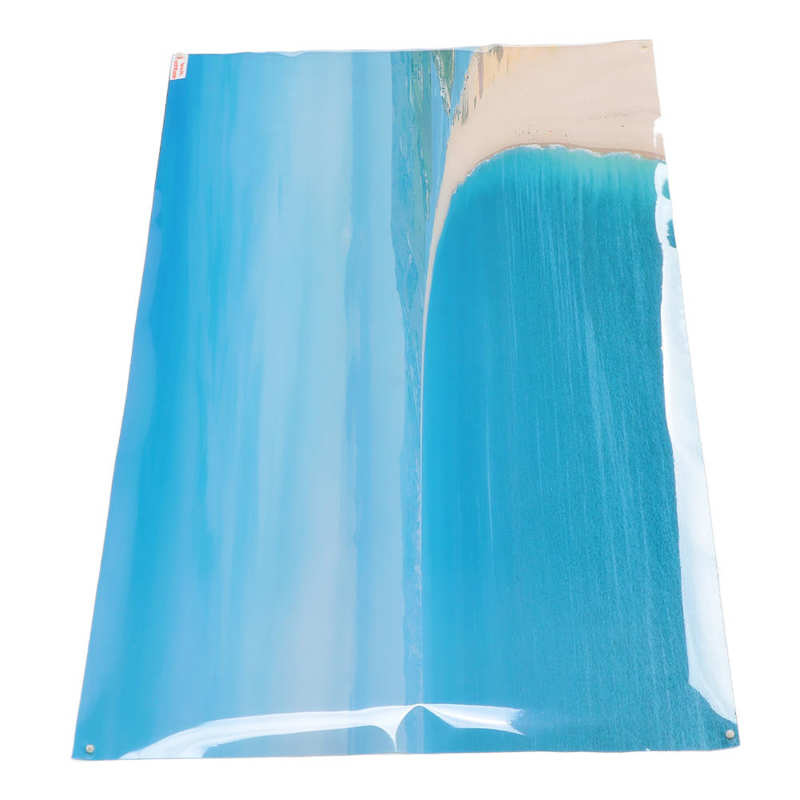 Aquarium Background Poster Prevent Fading Fish Tank Background Decoration for Aquariums