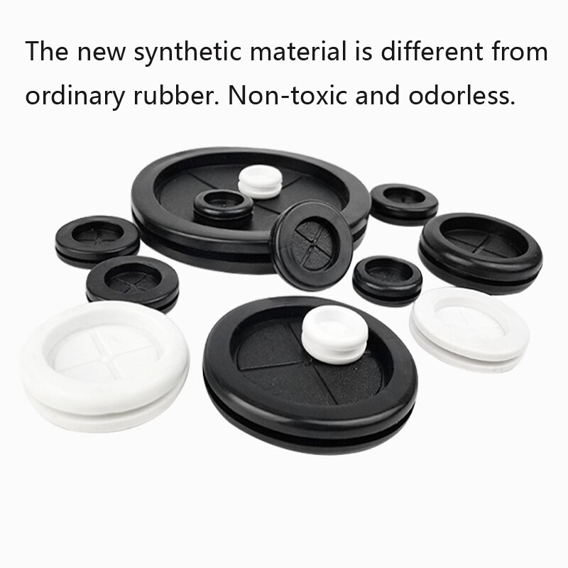 Mutter Gummitülle 12-110 mm Blindloch Verdrahtung Kabel Dichtung Gummidichtung Sortiment einstellen zum Schutz von Drahtkabel-Hardware--Werkzeugen