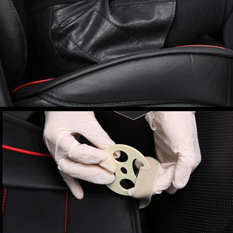 Autostoel all-inclusive auto accessoires PU lederen interieur auto bekleding vier seizoenen universele zitkussen