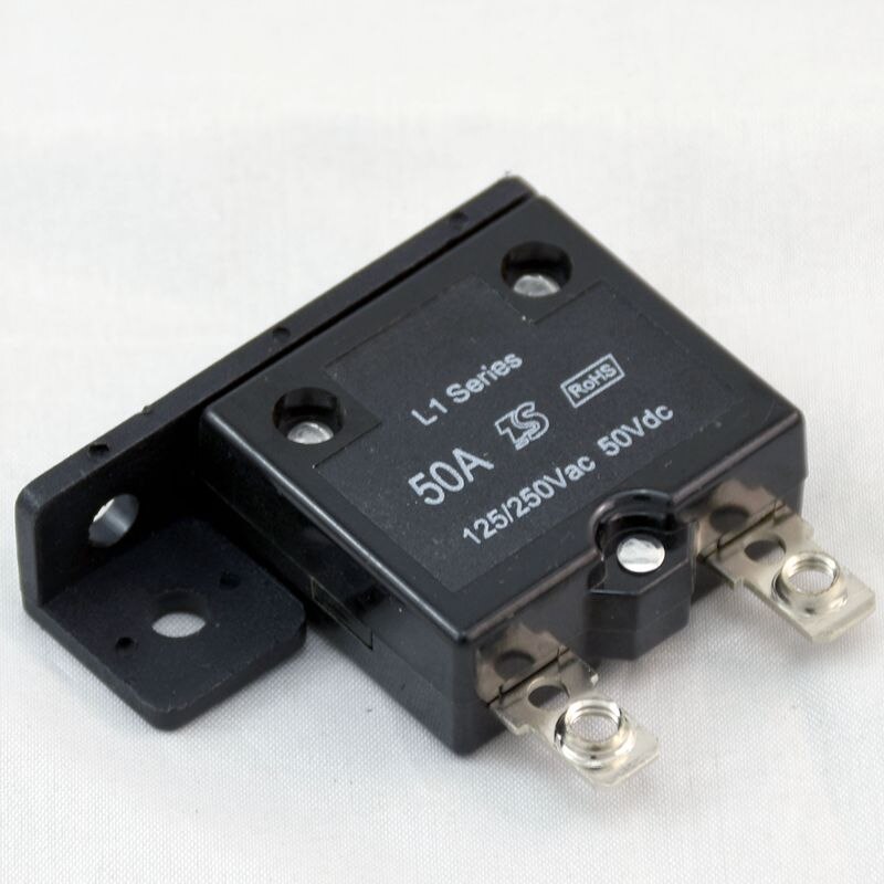 50A circuit automatic breaker power wheelchair parts mobility scooter circuit breaker reset switch 1pcs