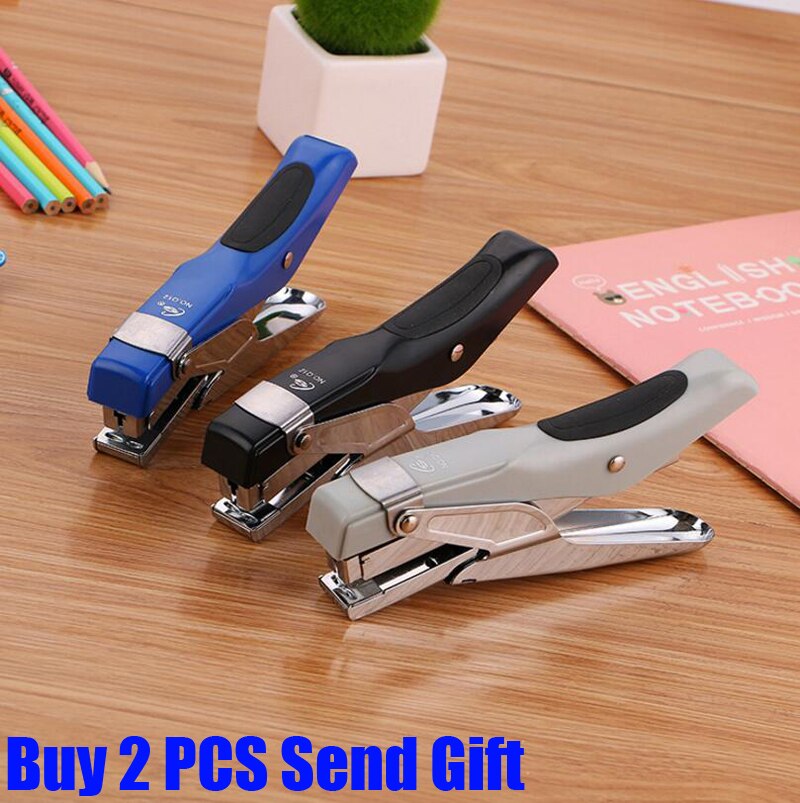 Brand Metal Luxury Good Stapler Big Size Stapler Liujin Q12