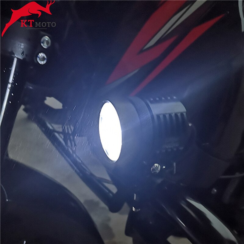 Voor Ktm Adventure 990 1050 1090 1190 1290 Super Adventure Wit Motorfiets Koplampen Extra Lamp 12V Led Spot Hoofd lichten