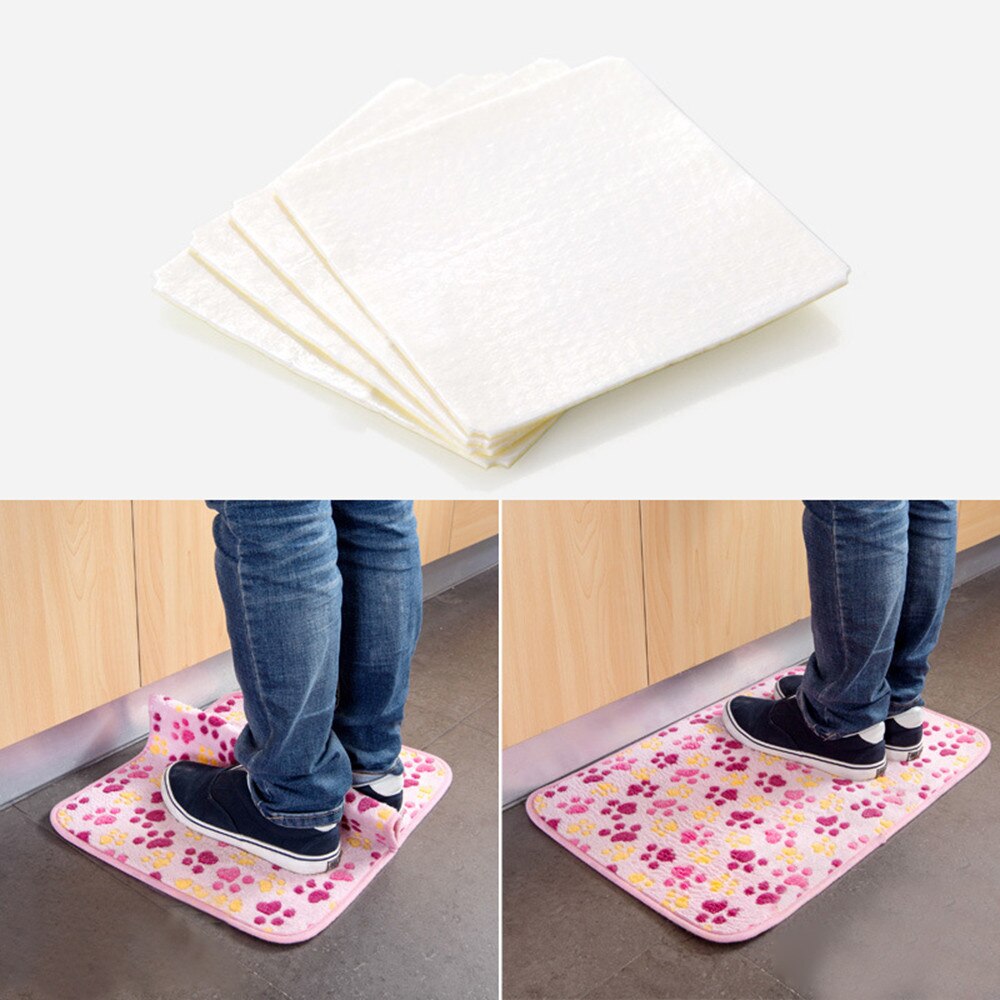 4 X Carpet Pad Double-sided adhesive Stcker An-ti Slip Mat Pads An-ti Slip Corners Gripper Stopper Bath Rug Mat