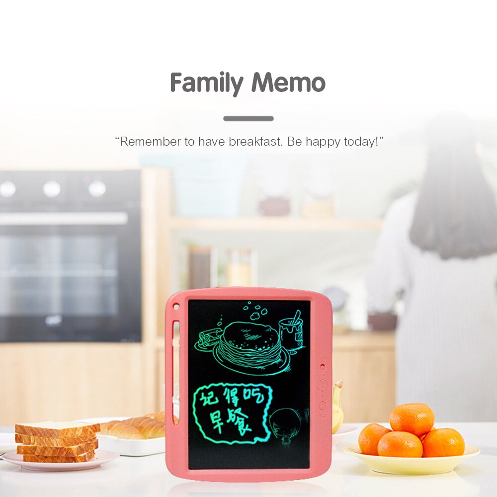 LCD Writing Tablet 9 Inch Partly Erasable Pressure-sensitive Drawing & Writing Board Eye-protective WritingPad for School Office