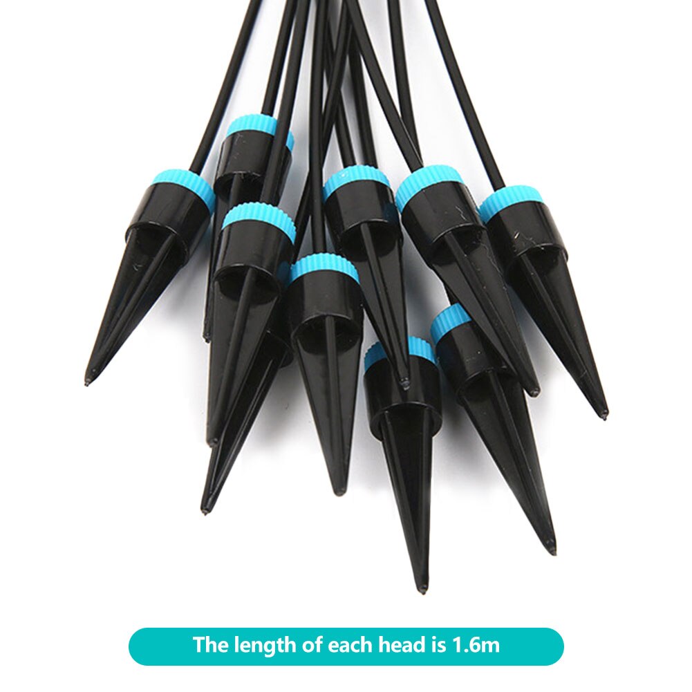 10Stck Tropf Bewässerung Bausatz Anlage Bewässerung Einstellbare Mikro Bewässerung Wasser-sparen System Für Garten Gewächshaus Topf Pflanzen