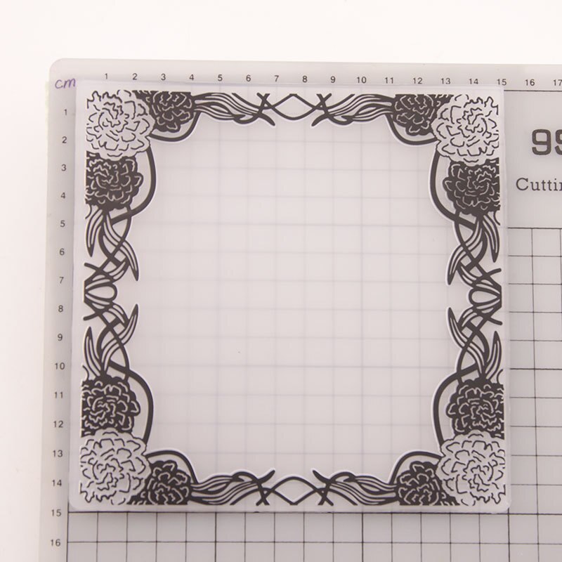 KLJUYP Frame Plastic Embossing Folders for DIY Scrapbooking Paper Craft/Card Making Decoration Supplies