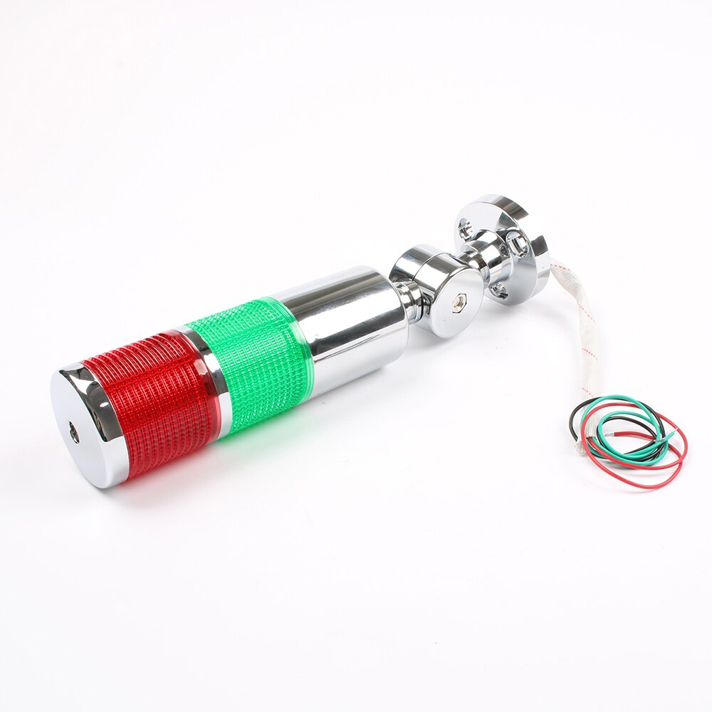 12V 24V 110V 220V di Sicurezza Stack Lampada Rosso Verde Del Nastro Flash Industriale Torre del Segnale di Luce LTA indicatore di Sempre la luce 2 strati