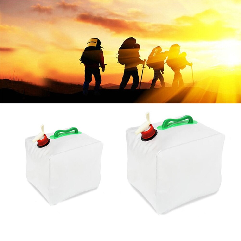 Outdoor Opvouwbare Water Container Draagbare Water Carrier Opvouwbare Water Opslag Container Voor Outdoor Camping Wandelen