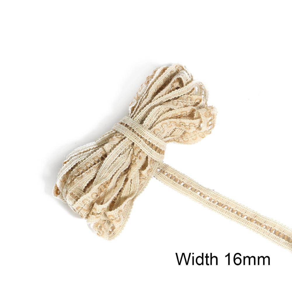 5M DIY Craft Vintage Natural Hessian Jute Twine Rope Wedding Party Burlap Ribbon Decor Home Spool Festival Scrapbooking: Style 7