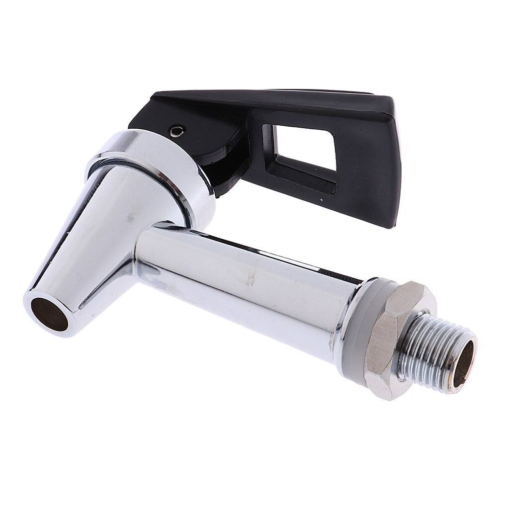 Coffee Drink Faucet Coffee Beverage Tap Silver Domestic 1/4 inch 12mm Flow Control Faucet Coffee Beverage Tap