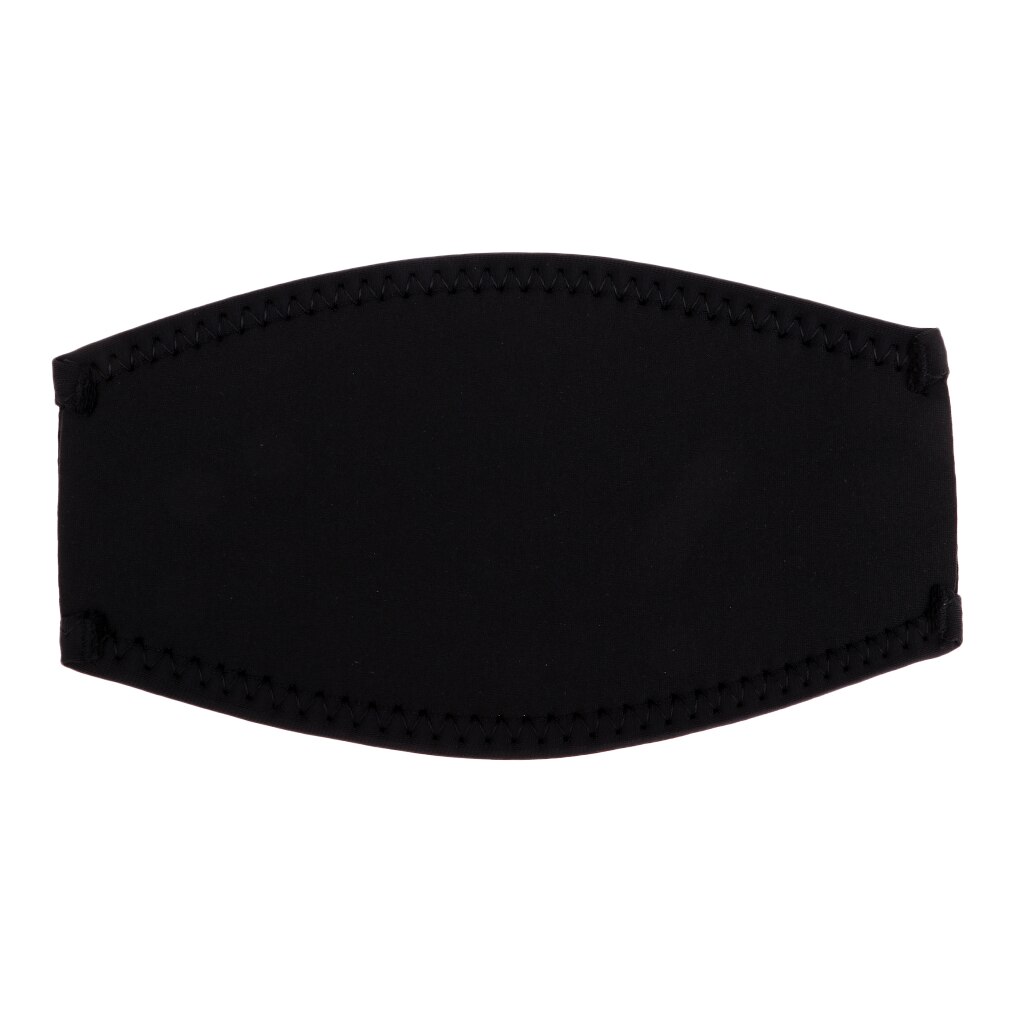 Máscara de buceo de neopreno, mascarilla con correa para la cabeza Scuba, máscara acolchada, protege el pelo largo, correa, envoltura, patrón de ballena subacuática