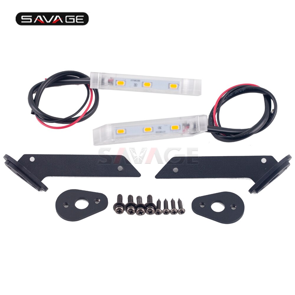 Invisible Wing LED Turn Signal Light For YAMAHA MT07 FZ07 FZ09 FJ-09 MT09/Tracer 900/GT XSR700 XSR900 Motorcycle Indicator Lamp