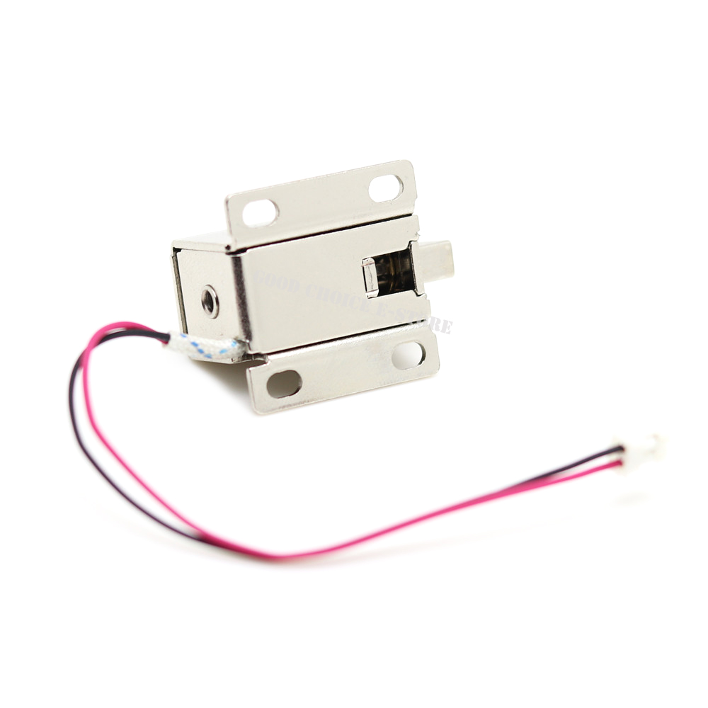 5 teile/los Mini Kleine Größe Elektromagnetische Elektrische Steuerung Schrank Schublade Schloss DC 12 v/DC 5 v/ 6 v