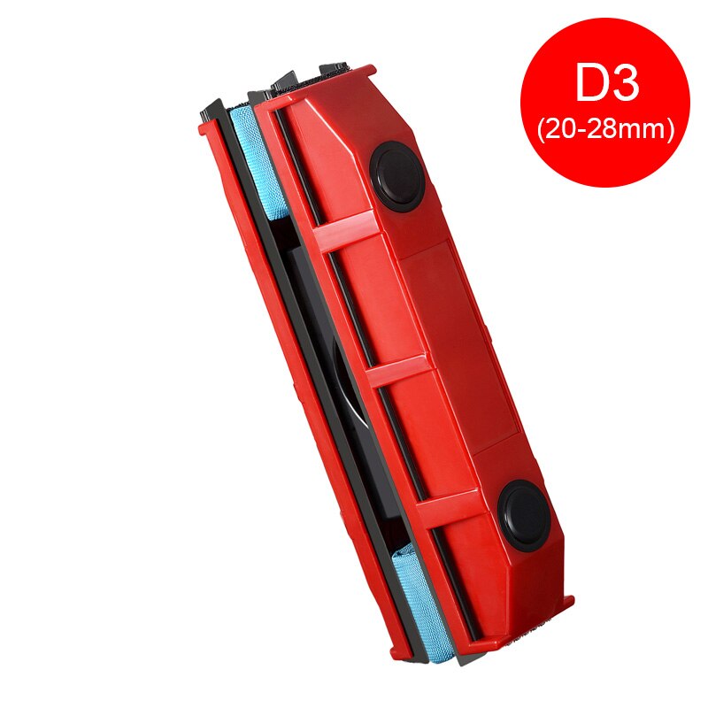 Magnetic Window Cleaner Double-side Magnet Brush For Washing Window Glass Wiper Cleaning Tool for Single/Double Glazed Windows: 20-28mm