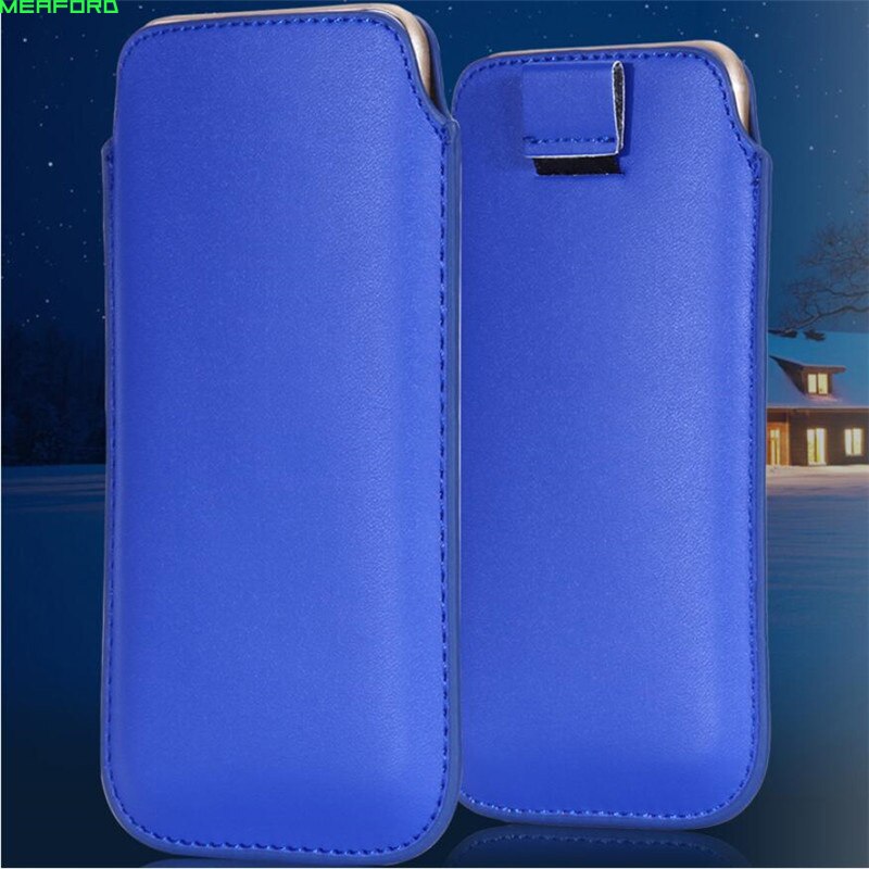 Univeral PU Leather Case For OPPO A33 A53 A93 A15 A92S Find X2 Pro A9 A32 A52 A72 A92 A91 A8 A31 Case Phone Cover Pouch Bag: dark blue