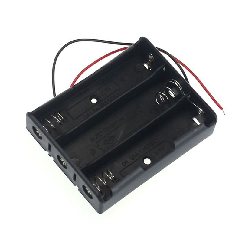 Bedste pris ! batterioplader 18650 strøm batteri opbevaring æske boks holder ledninger med 1 2 3 4 slots 32 dec 20