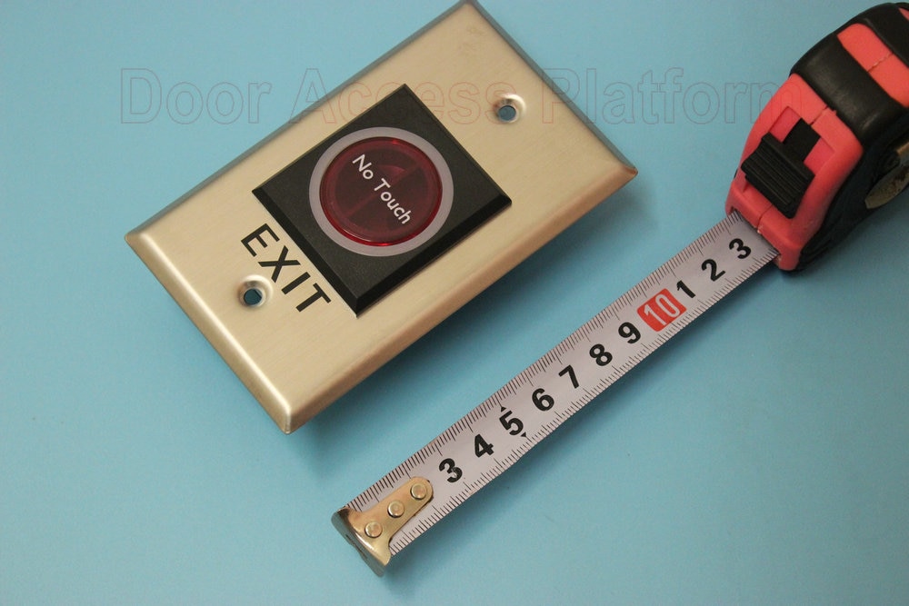 Touchless Release button Exit, No Touch Push Button For Access Control system, Door Locker