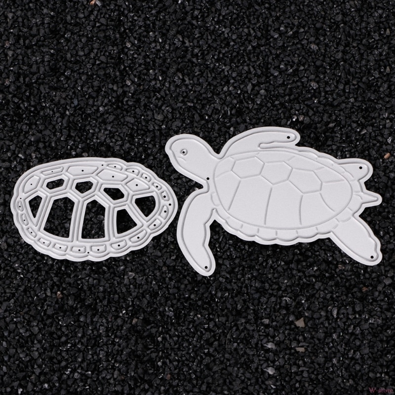 Turtle Metal Cutting Dies Stencil DIY Scrapbook Album Embossing Card Paper Craft W-store Sep17_A
