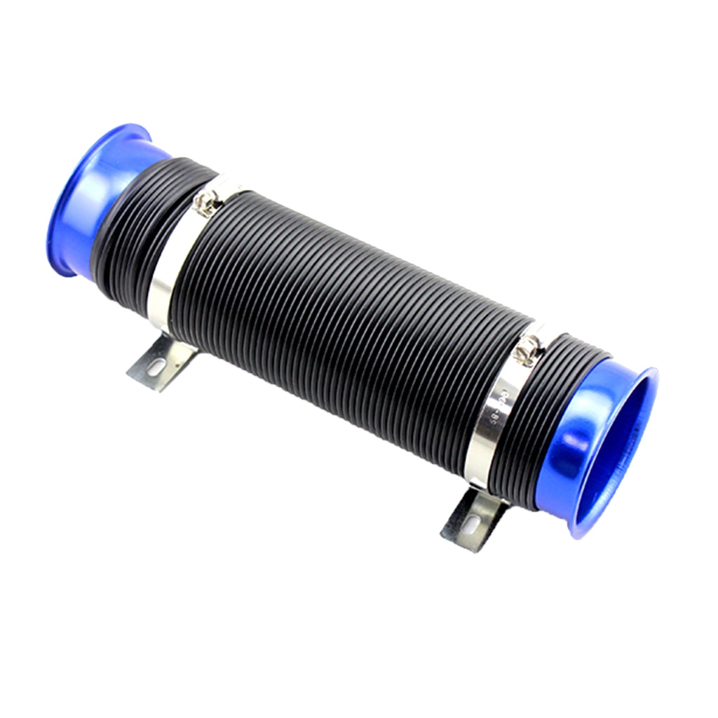 Air Duct Hose Universal Car Cold Air Turbo Intake Inlet Pipe Flexible Duct Tube Hose Pipe Adjustable 76mm