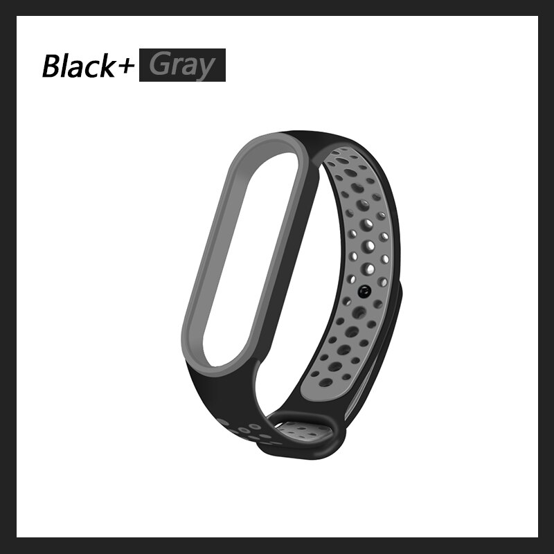 soft Silicone Bracelet for Xiaomi Mi Band 5 Strap Sport watch Silicone wrist strap For xiaomi mi band 5 bracelet Miband 5 strap: 03