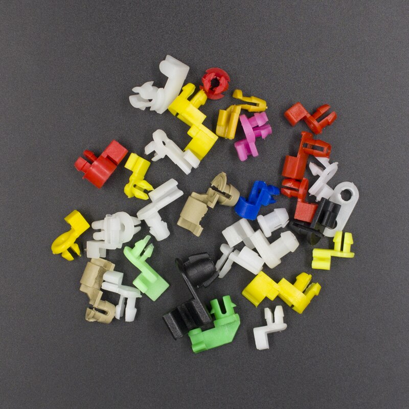 50 Pcs Mix Universal Dashboard DVD CD Console Panel Moulding Trim Plastic Retainer Clip Car Fastener: A8 MIX 50PCS