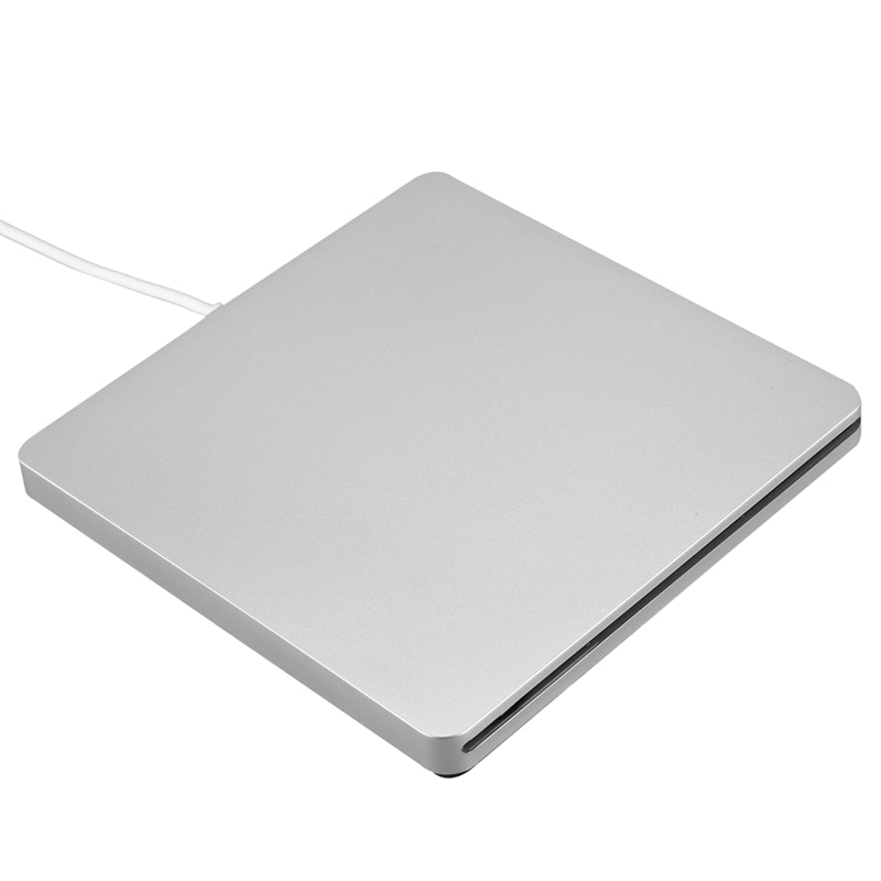 USB 2,0 Tragbare Ultra Slim Externe Slot-In CD DVD ROM Player Stick Schriftsteller Brenner Reader für IMac/macBook/MacBook Air/Pro Lapto