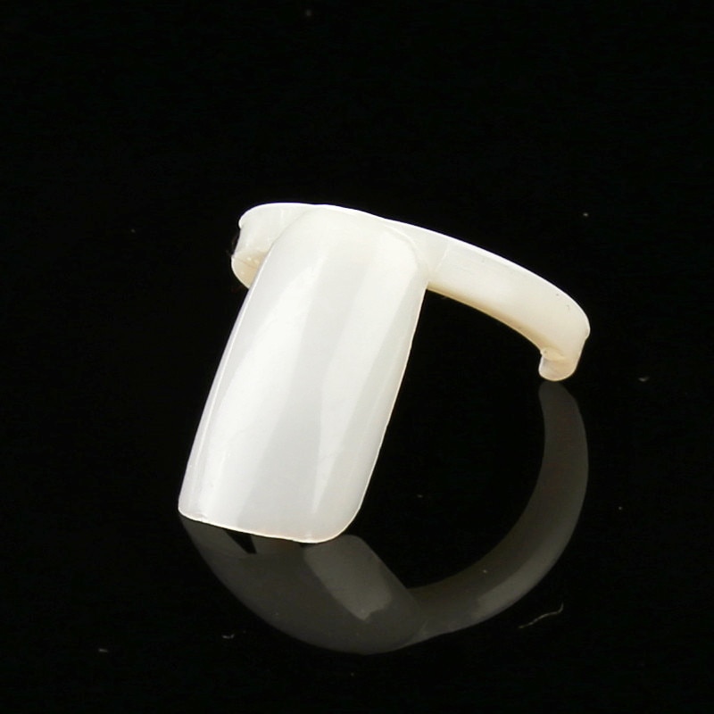 Bague pour vernis à ongles, couleurs naturelles, 50 bâtons, pour pratique Nail Art, bague professionnelle en acrylique