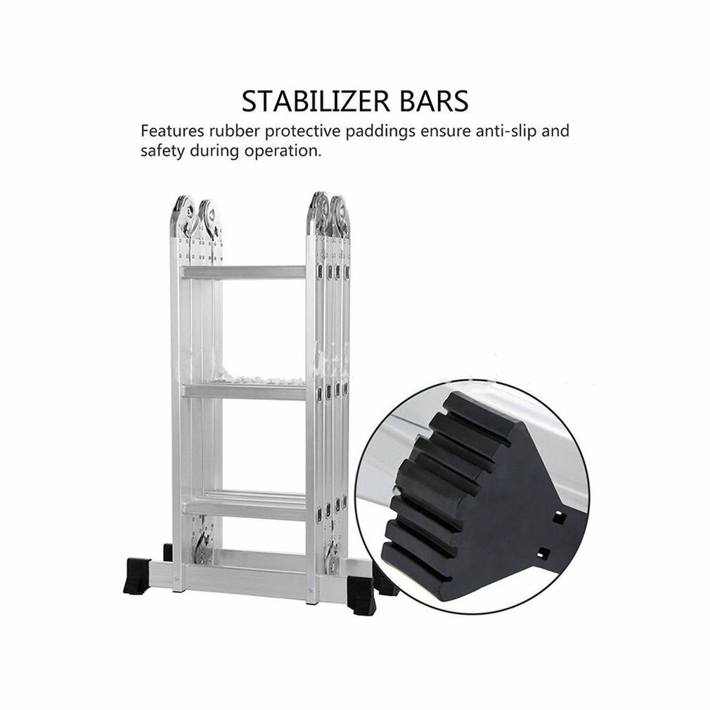 Universal Telescopic Ladder Foot Pad Multifunctional Folding Ladder Fan-shaped Foot Cover Non-slip Foot Pad