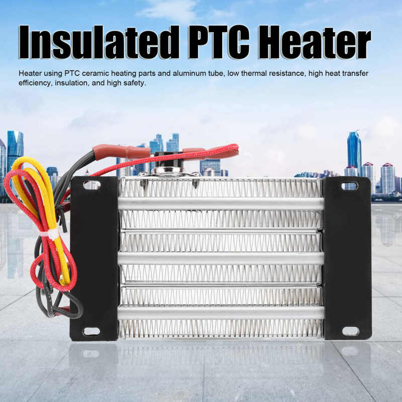 Magnetic induction heater Insulated PTC Heater Electric Ceramic Thermostatic Air Heating Parts AC 220V 900W heater induction