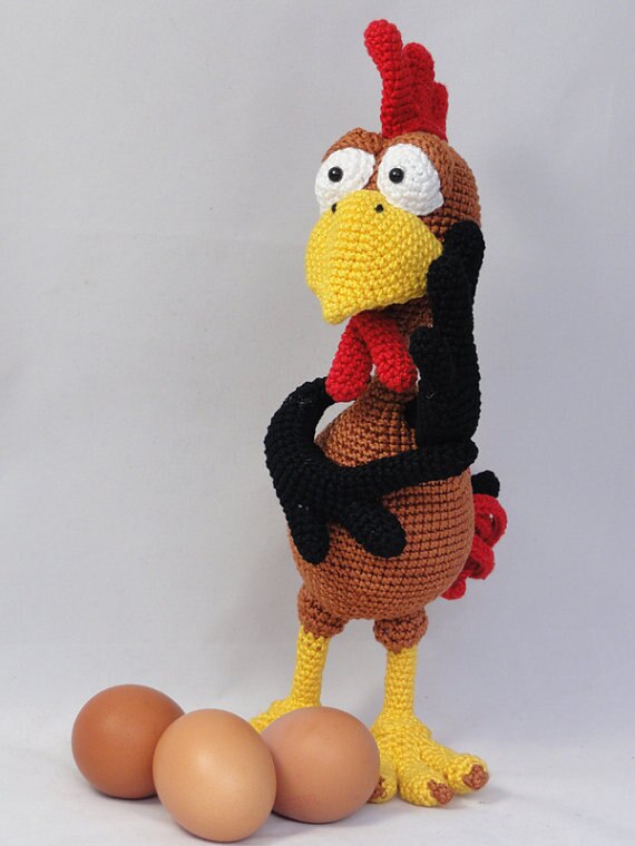 Amigurumi Häkeln Geflügel spielzeug puppe rattle