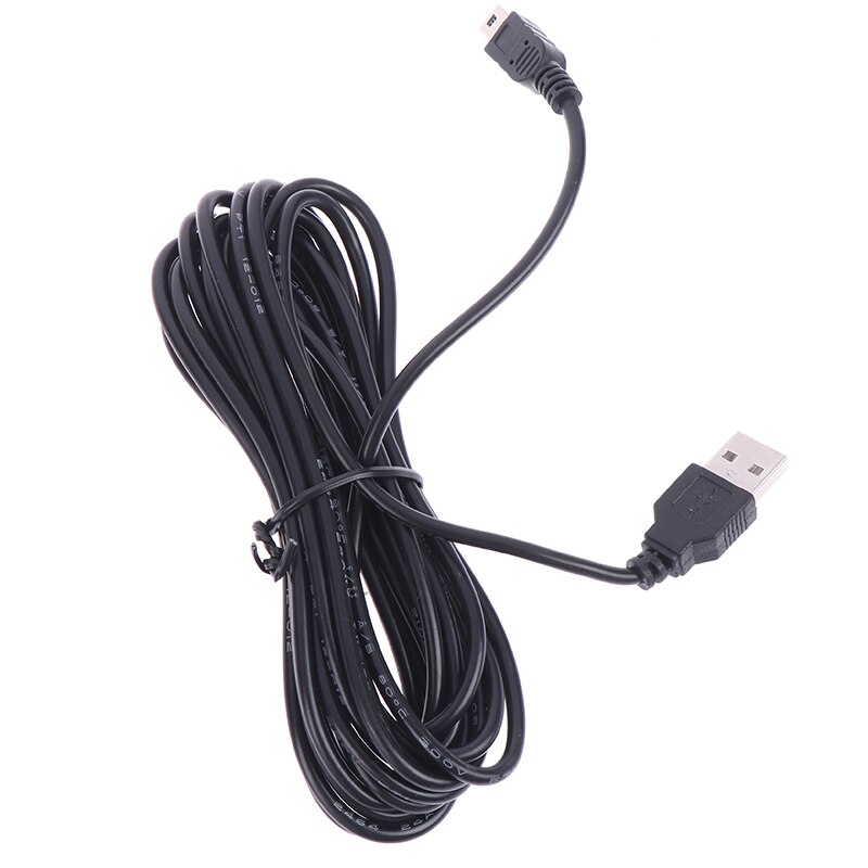 3.5M Usb A Naar Mini 5Pin Haakse Opladen Kabel Voor Gps Navigator