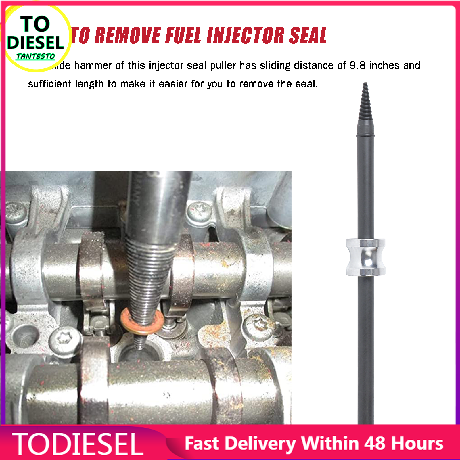 Universele Common Rail Injector Koperen Wasmachine Afdichting Pakkingen Verwijderen Trekker Gereedschap