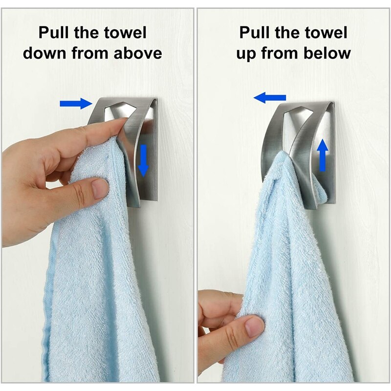 5 Stuks Zelfklevende Keuken Handdoek Houder Muur Haak Zelfklevende Keuken Handdoek Hanger Handdoek Rek Voor Keuken Handdoek