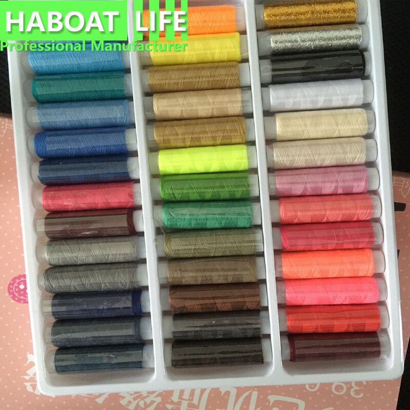 39 Color Sewing Thread Hand Stitch Thread Colorful Sewing Thread Box DIY Apparel G