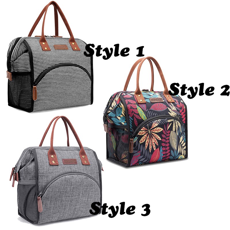 BPZMD mittagessen taschen für frauen thermische fashions Leinwand Isolierte mittagessen tasche für männer thermische tragbaren mittagessen tasche bolsa termica almuerzo