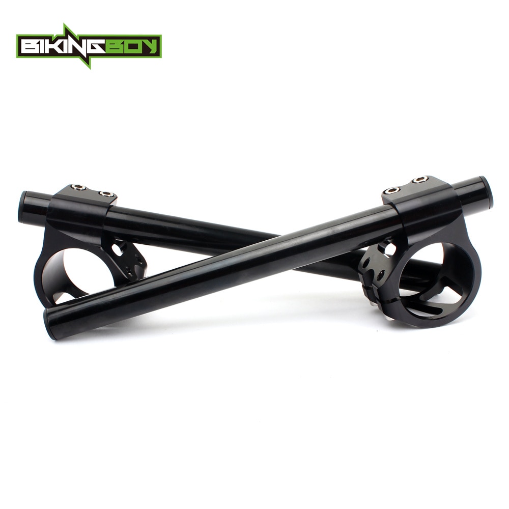 BIKINGBOY-guidon à clips pour Yamaha XV | 33mm 7/8 "10 degrés, Virago SRX 250 BW 250 XS 350 360-1976 XS 1977/400 S