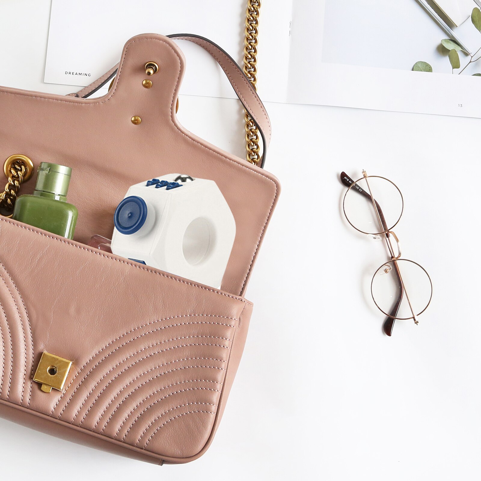 Kinderen Plezier Druk Vermindering Speelgoed Fidget Ring Decompressie Speelgoed Grappige Stress Vinger Vent Zintuiglijke Speelgoed