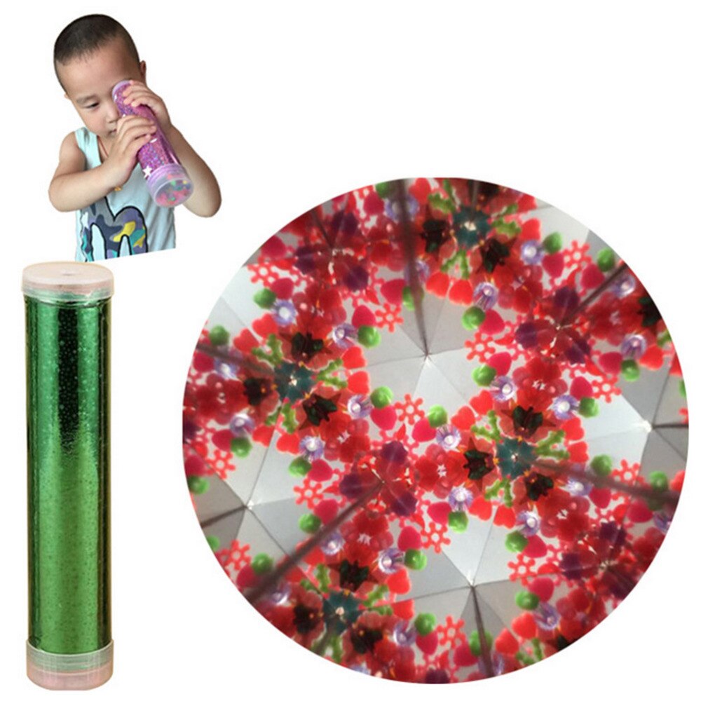 18/20/30cm Rotating Stretchable Magic Kaleidoscopes Adjustable Colorful World Preschool Toys Kid Children Fancy Colored World