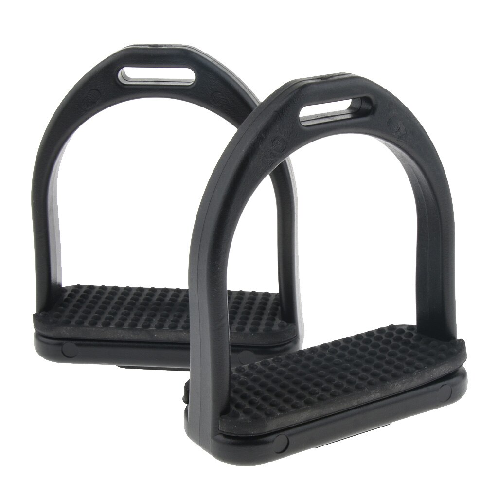 SAFETY STIRRUPS HORSE RIDING BENDY WIDE TRACK STIRRUPS FOR CHILDREN KIDS