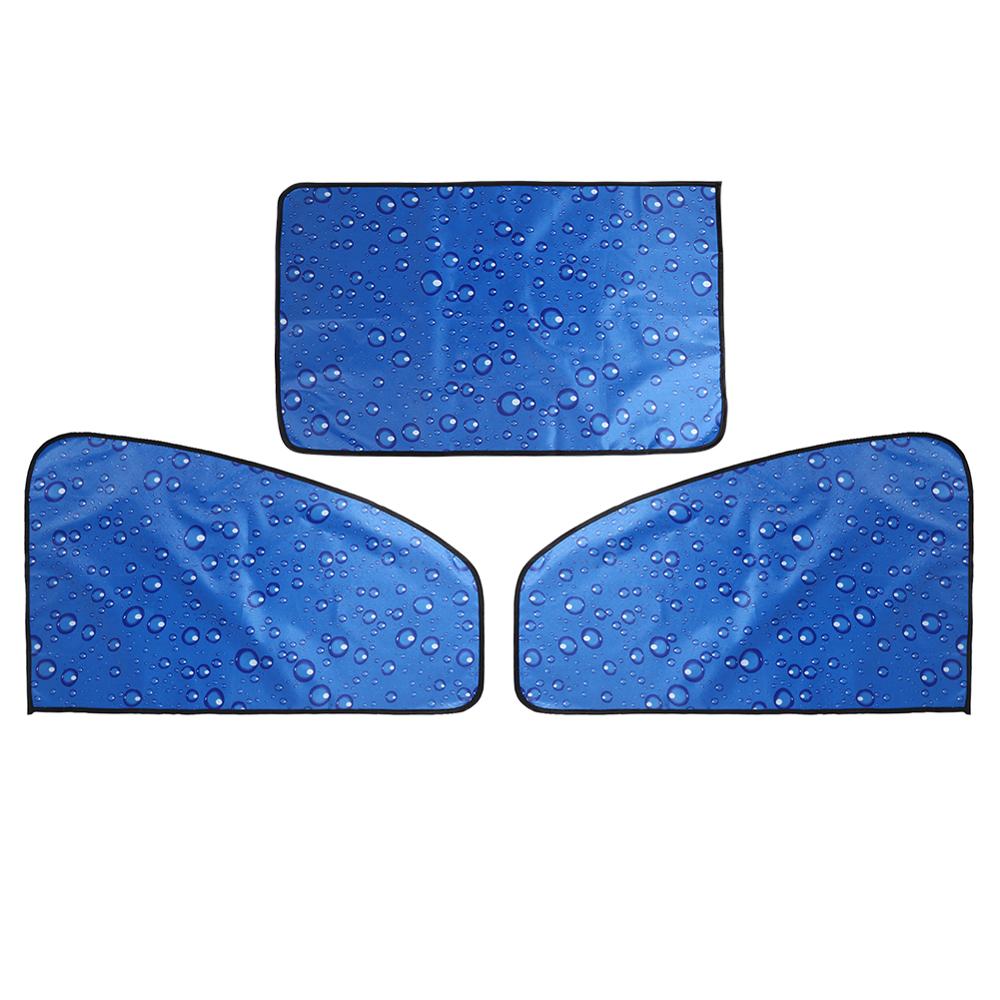 Car Window Sunshade UV Protection Auto Windshield Curtain Rear Side Window Sun Visor Styling Protect Exterior Acceesories